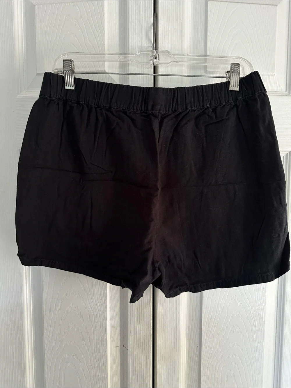 Madewell Women's Black Elastic Waist Casual Shorts